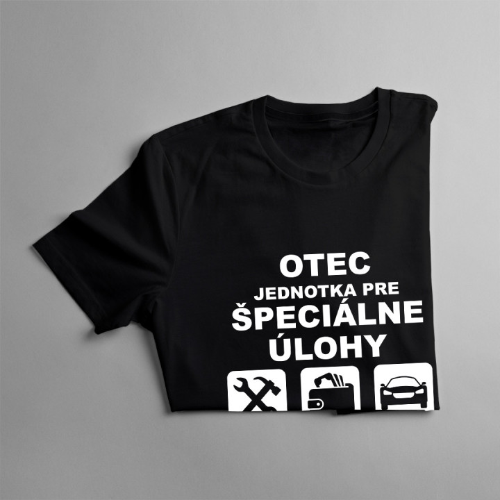 Otec - jednotka pre špeciálne úlohy - pánske tričko s potlačou