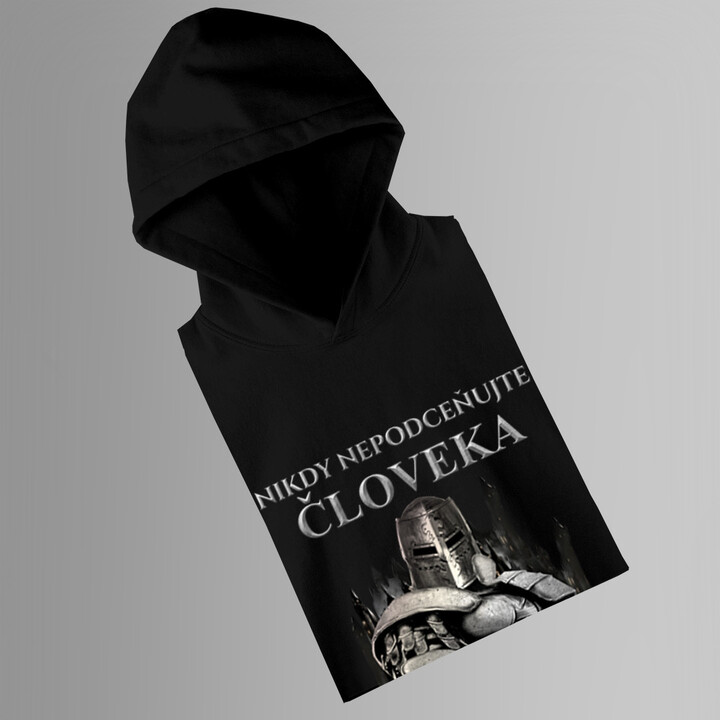 Nikdy nepodceňujte človeka narodeného v júni - pánska mikina s potlačou