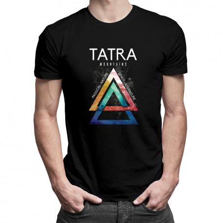 Tatra mountains - passion - pánske a dámske tričko s potlačou - pánske a dámske tričko s potlačou