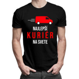 Najlepší kuriér na svete - pánske tričko s potlačou