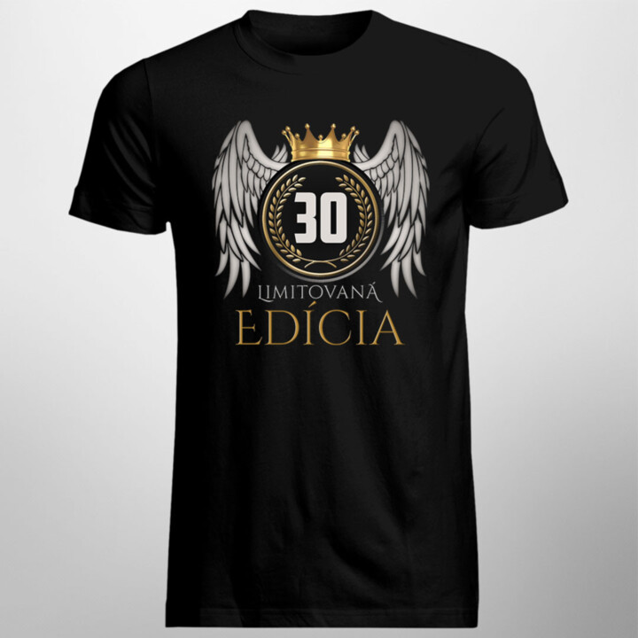 Limitovaná edícia 30 rokov - pánske tričko s potlačou