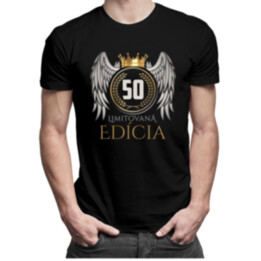 Limitovaná edícia 50 rokov - pánske tričko s potlačou