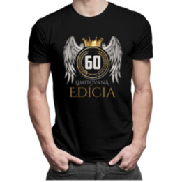 Limitovaná edícia 60 rokov - pánske tričko s potlačou