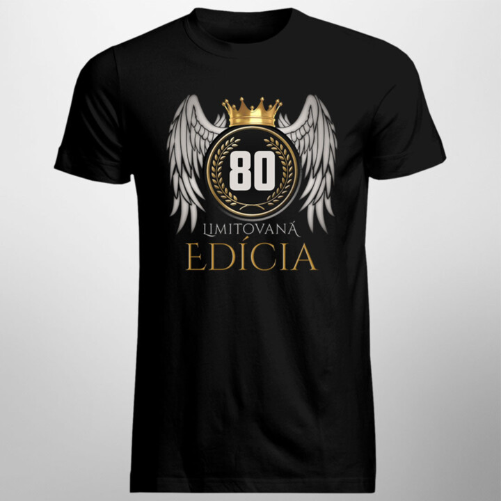 Limitovaná edícia 80 rokov - pánske tričko s potlačou