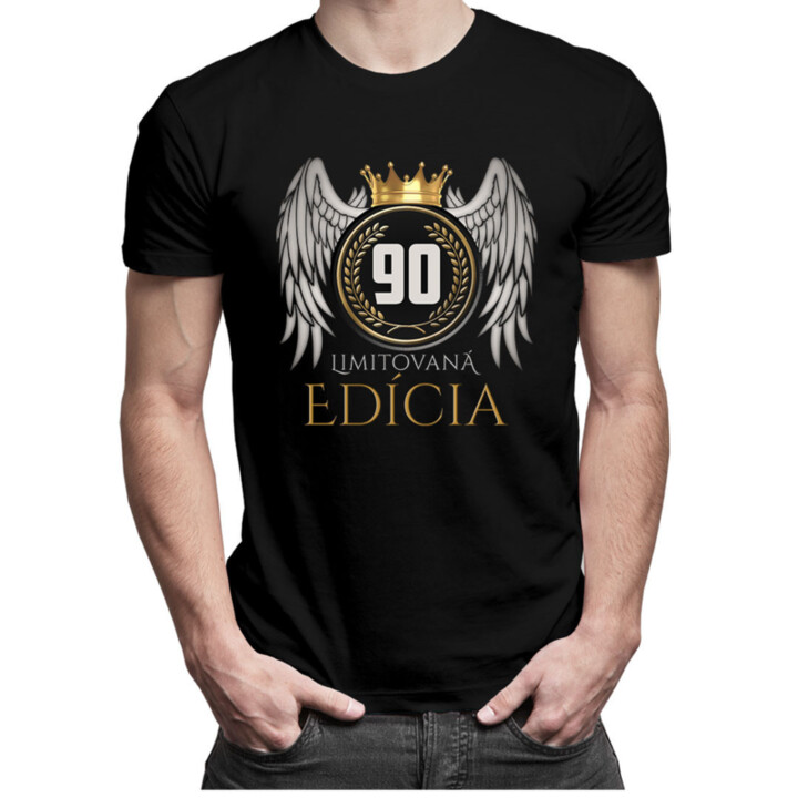 Limitovaná edícia 90 rokov - pánske tričko s potlačou