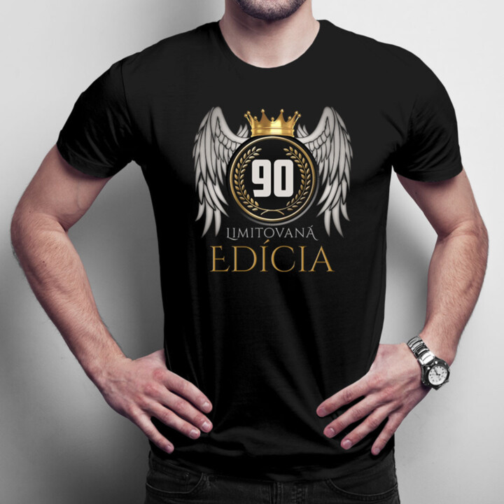 Limitovaná edícia 90 rokov - pánske tričko s potlačou