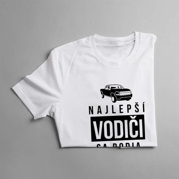 Najlepší vodiči sa rodia v apríli - pánske tričko s potlačou