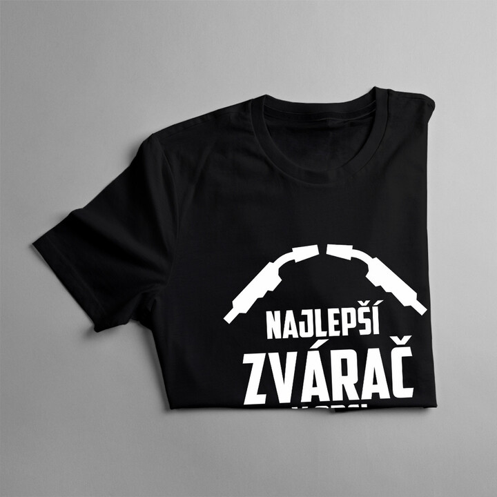 Najlepší zvárač v obci - pánske tričko s potlačou