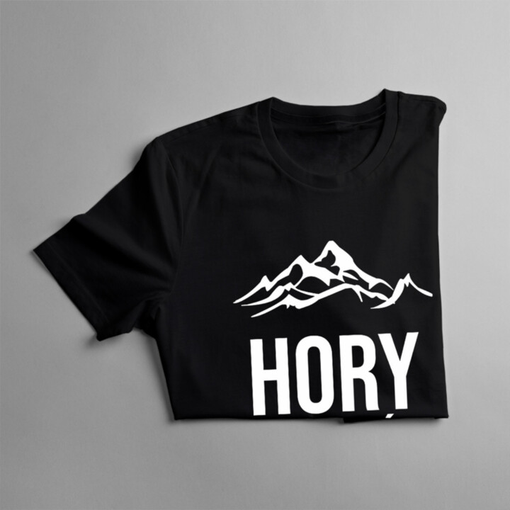 Hory volajú - musím ísť - pánske  tričko s potlačou
