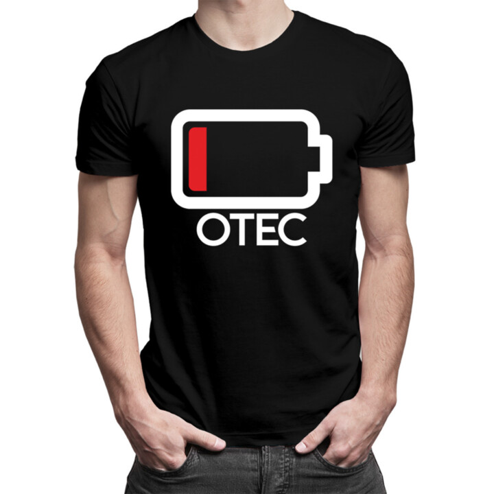 Batérie - otec - pánske tričko s potlačou