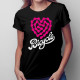 Bicycle – heartbeat chain - dámske tričko s potlačou