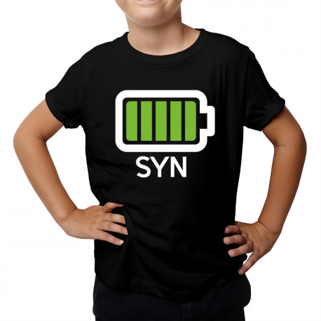Batérie - syn - detské tričko s potlačou