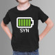 Batérie - syn - detské tričko s potlačou