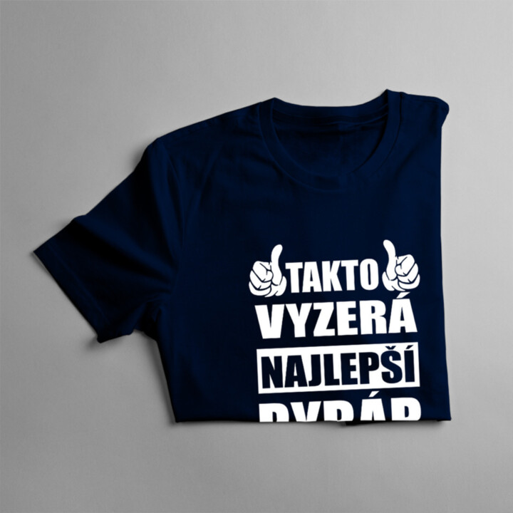 Takto vyzerá najlepší rybár na svete - pánske tričko s potlačou