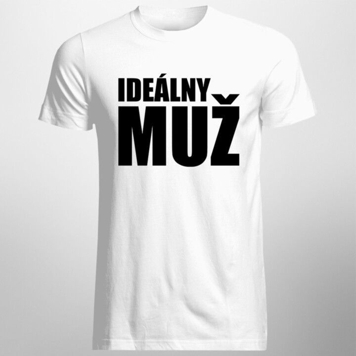 Ideálny muž - pánske tričko s potlačou