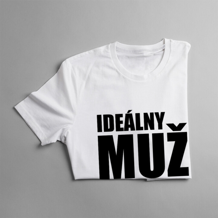 Ideálny muž - pánske tričko s potlačou