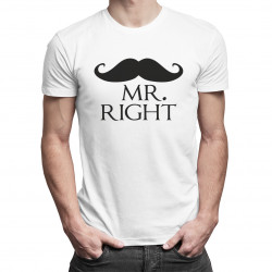 Mr. Right - pánske tričko s potlačou