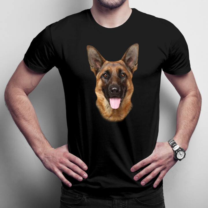 Shepherd dog - pánske tričko s potlačou