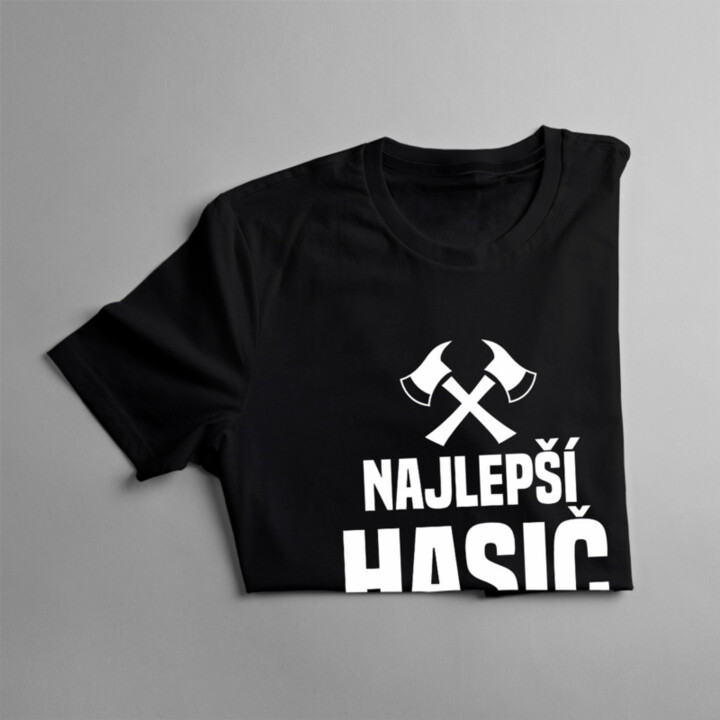 Najlepší hasič v obci - pánske tričko s potlačou