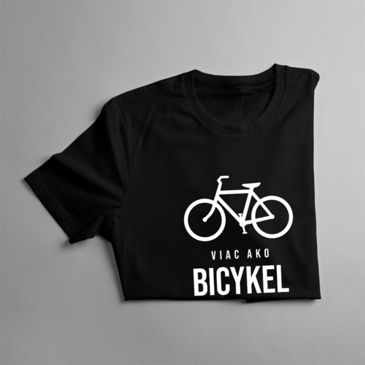 Viac ako bicykel milujem len svojho muža - dámske tričko s potlačou