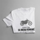 Všetky ženy sa rodia rovnaké - motorkár - pánske tričko s potlačou