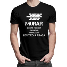 Murár: Len ťažká práca