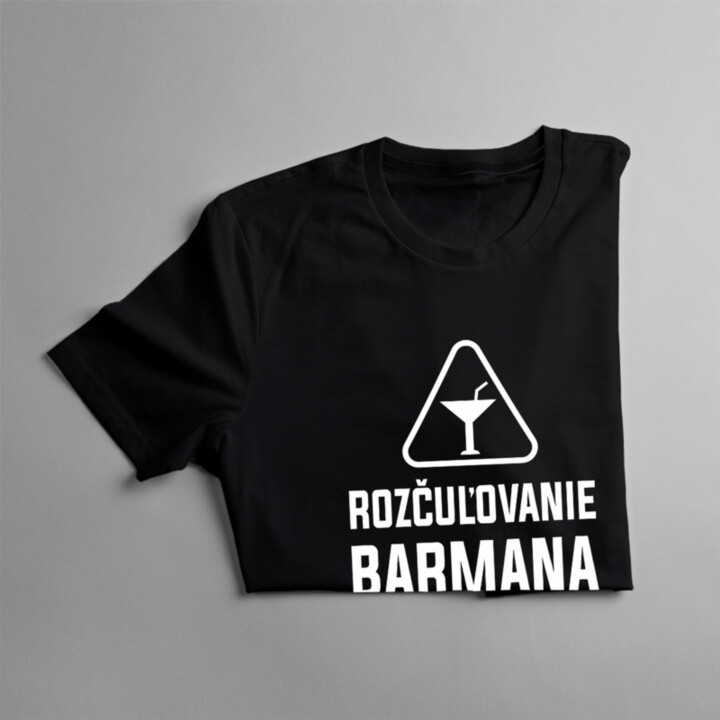 Rozčuľovanie barmana môže spôsobovať vytriezvenie - pánske tričko s potlačou