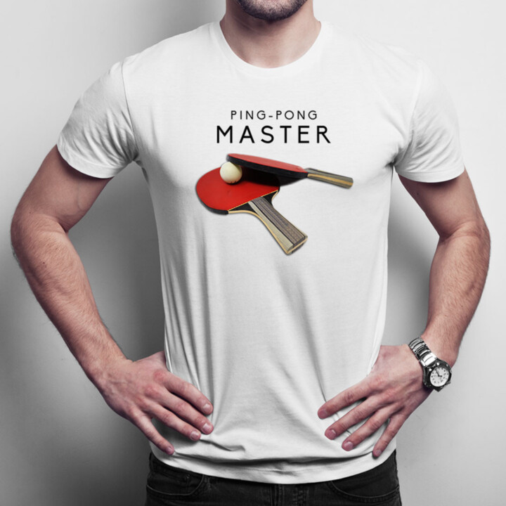 Ping-pong master - Pánske tričko s potlačou