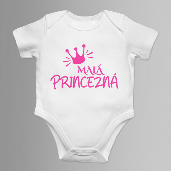 Malá princezná - body s potlačou