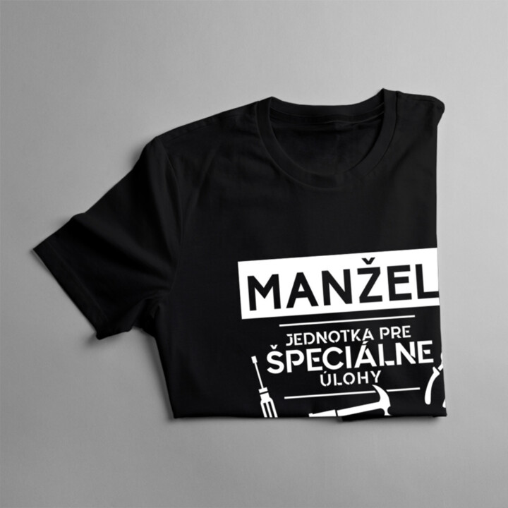 Manžel - jednotka pre špeciálne úlohy - pánske tričko s potlačou