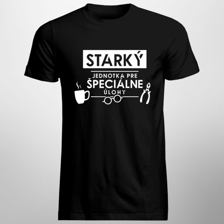 Starký - jednotka pre špeciálne úlohy - pánske tričko s potlačou