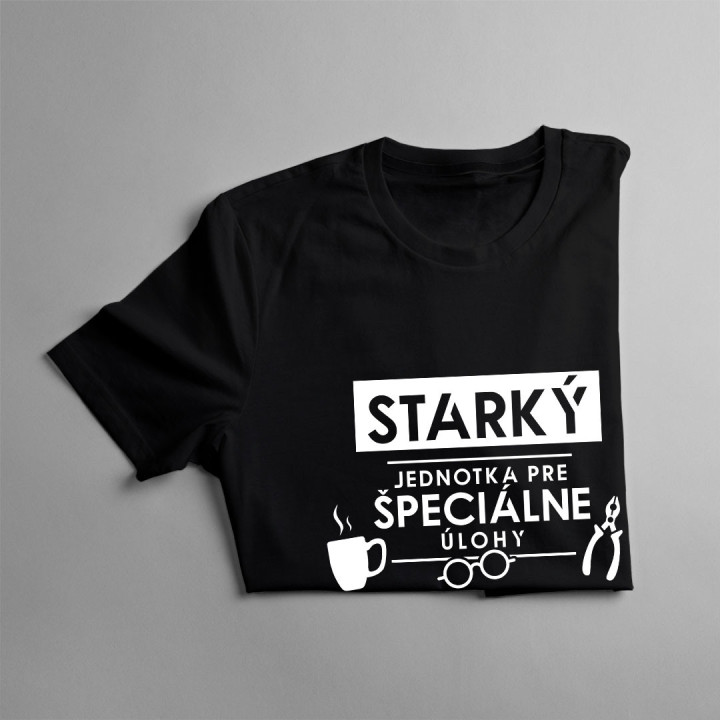 Starký - jednotka pre špeciálne úlohy - pánske tričko s potlačou