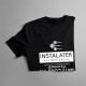 Inštalatér klimatizácie - jednotka na špeciálne úlohy - pánske tričko s potlačou