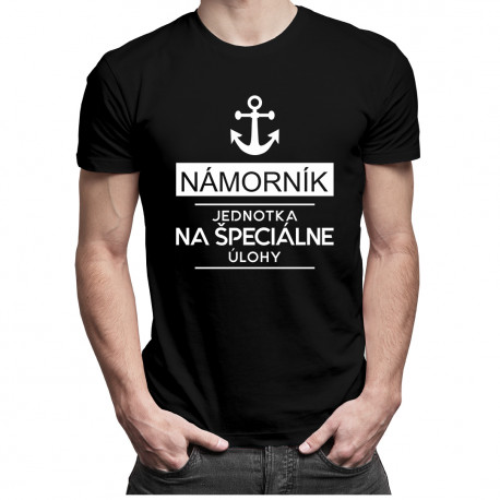 Námorník - jednotka na špeciálne úlohy - Pánske tričko s potlačou