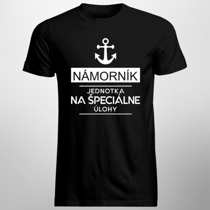 Námorník - jednotka na špeciálne úlohy - Pánske tričko s potlačou