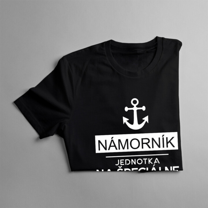 Námorník - jednotka na špeciálne úlohy - Pánske tričko s potlačou
