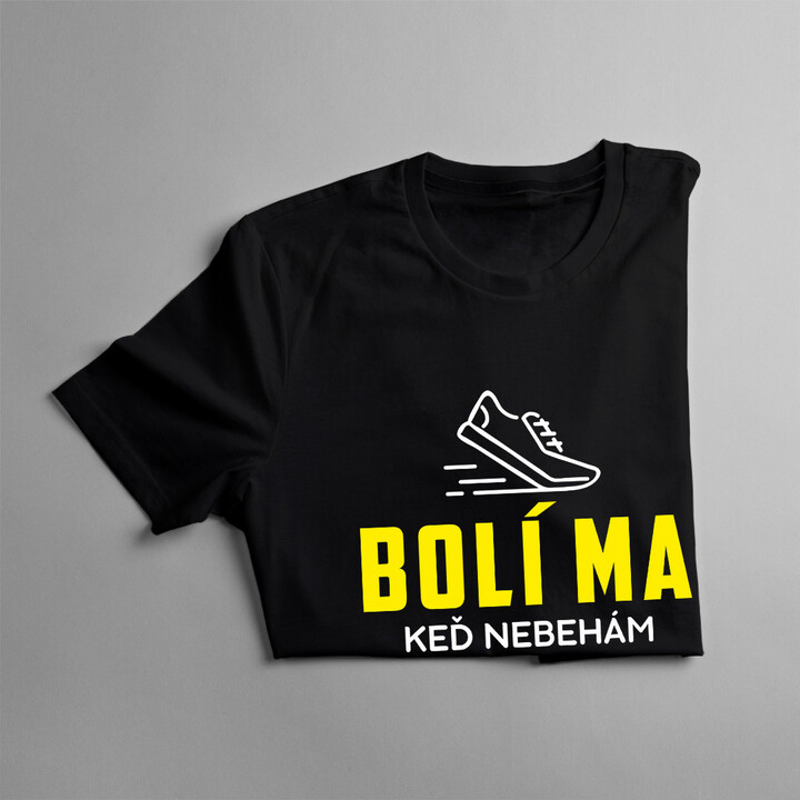 Bolí ma, keď nebehám - dámske tričko s potlačou