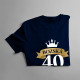 Božská 40 - dámske tričko s potlačou