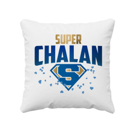 Super chalan - vankúš s potlačou