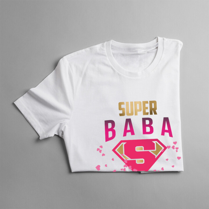 Super baba - dámske tričko s potlačou