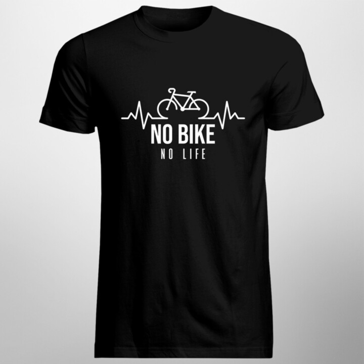 No bike no life - Pánske tričko s potlačou