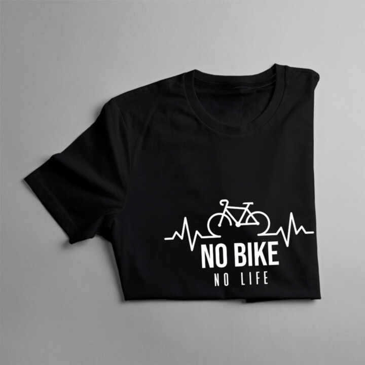 No bike no life - Pánske tričko s potlačou