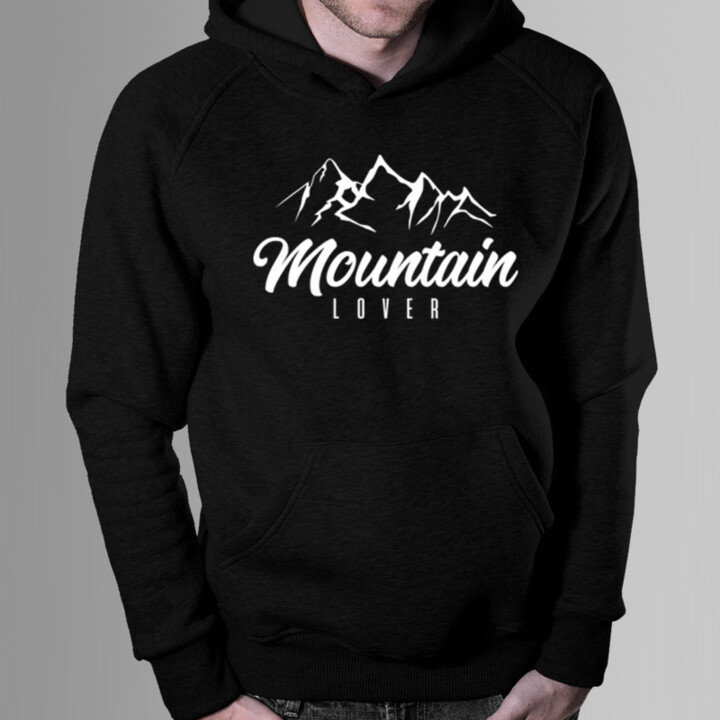 Mountain Lover - Pánska mikina s potlačou