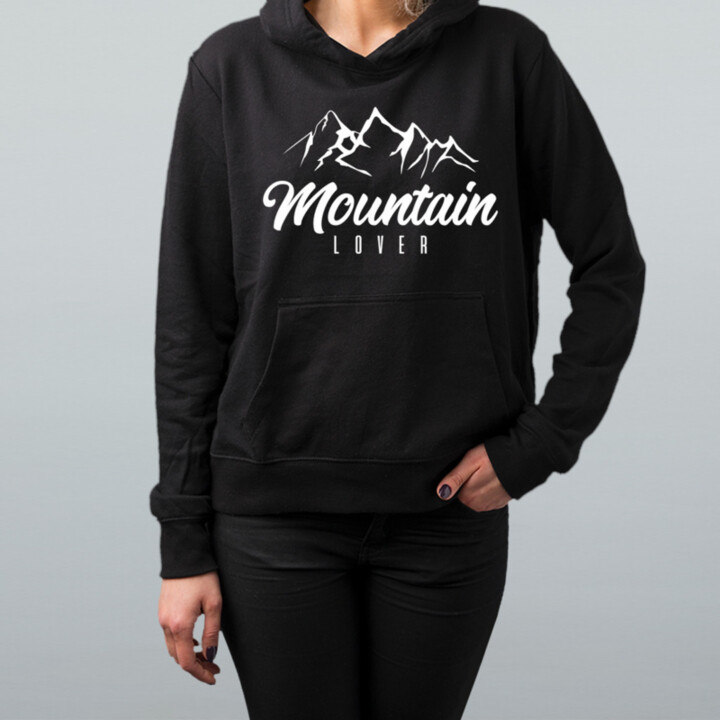 Mountain Lover - Dámska mikina s potlačou
