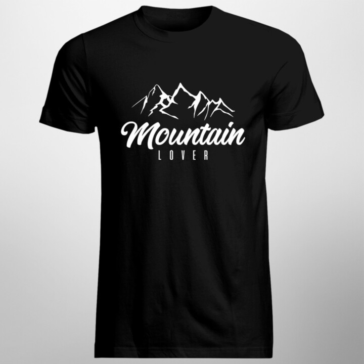 Mountain Lover - Pánske tričko s potlačou
