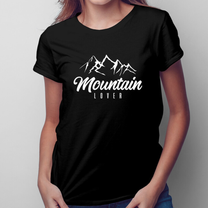 Mountain Lover - Dámske tričko s potlačou