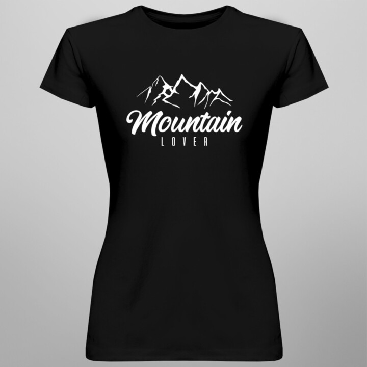 Mountain Lover - Dámske tričko s potlačou