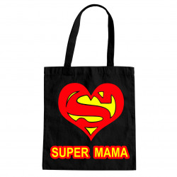 Super mama - taška s potlačou