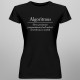 Algoritmus - Dámske tričko s potlačou