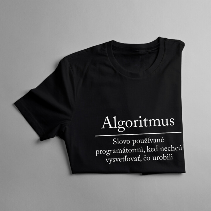 Algoritmus - Dámske tričko s potlačou